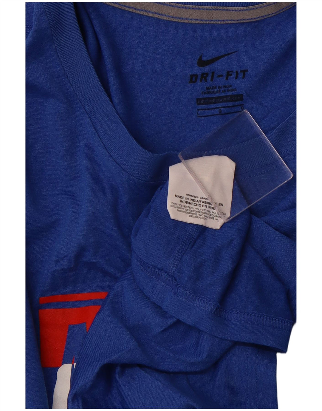 NIKE ženska majica kratkih rukava Allen Basketball Graphic T-Shirt UK 14 Large Blue