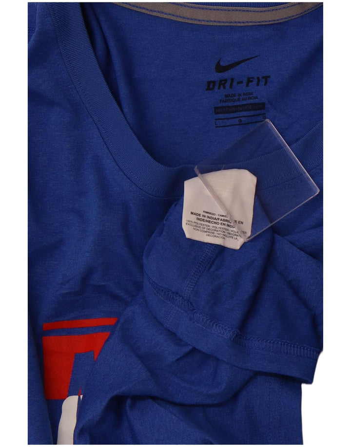 NIKE ženska majica kratkih rukava Allen Basketball Graphic T-Shirt UK 14 Large Blue