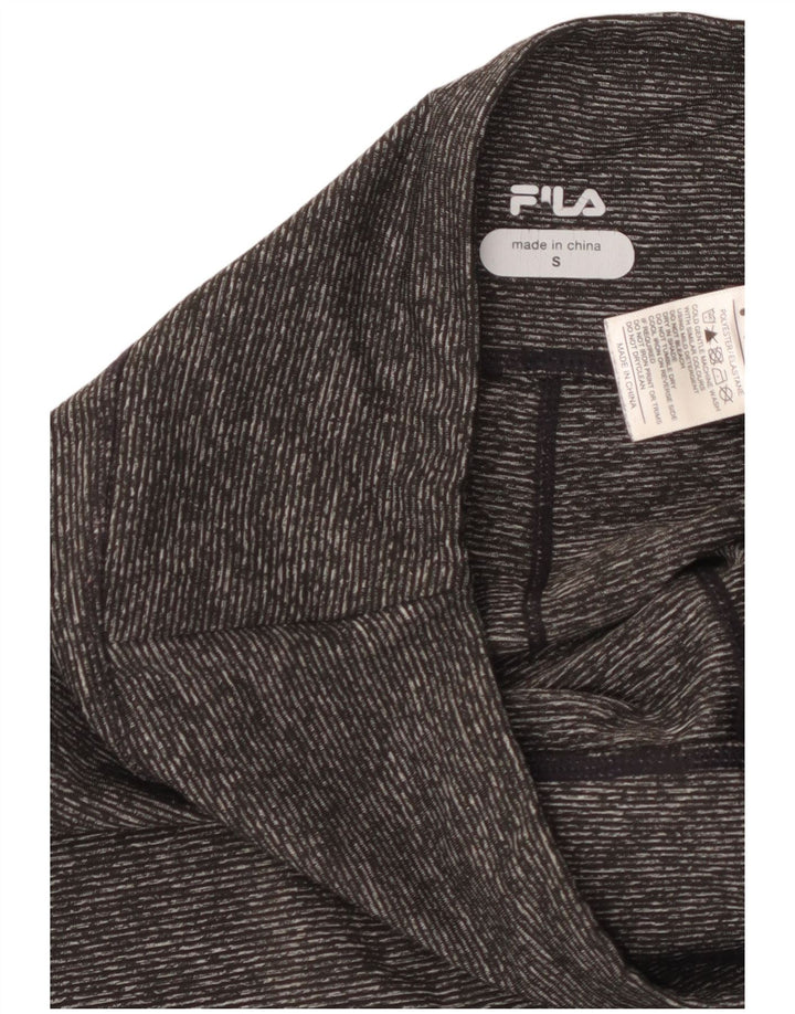 FILA ženske Graphic Capri tajice UK 10 Male sive pruge od poliestera