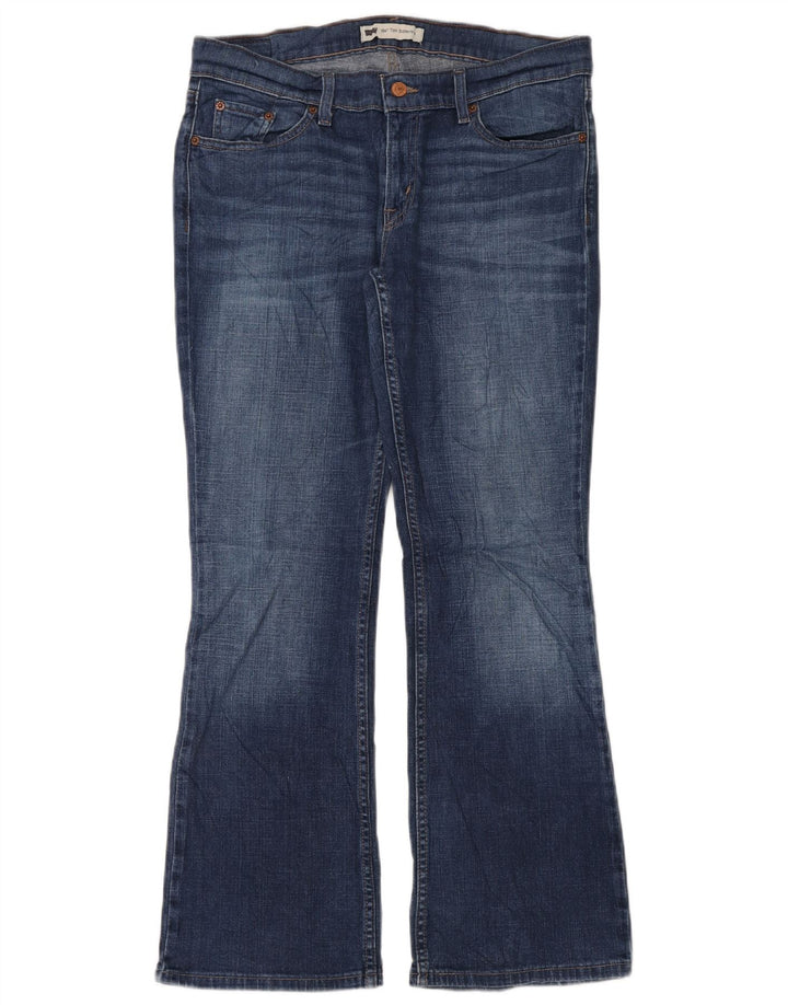 Levi's ženske 524 super niske traperice W31 L30 plavi pamuk