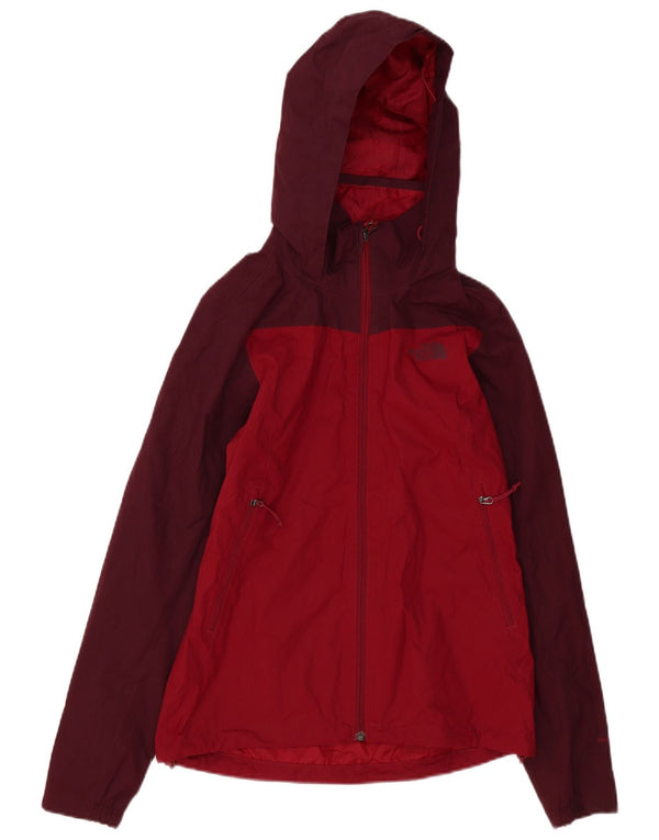 The North Face ženska kišna jakna s kapuljačom UK 6 XS tamnocrvene boje