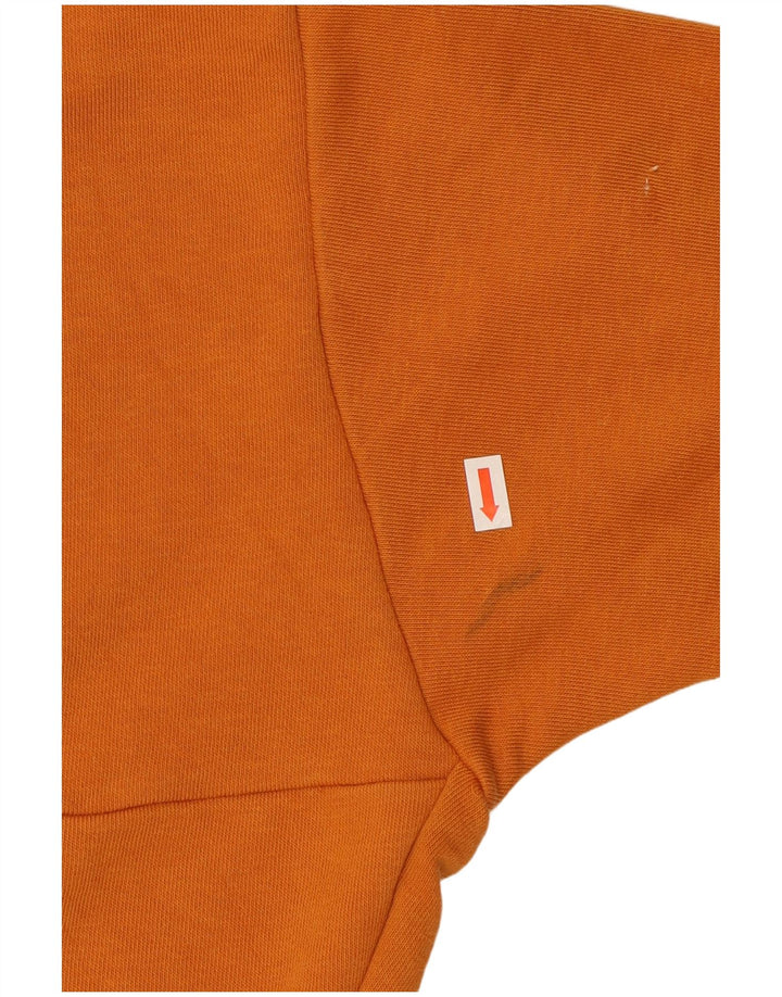 Nike Ženski Dri Fit Graphic Oversized Sweatshirt Jumper UK 10 Small Orange