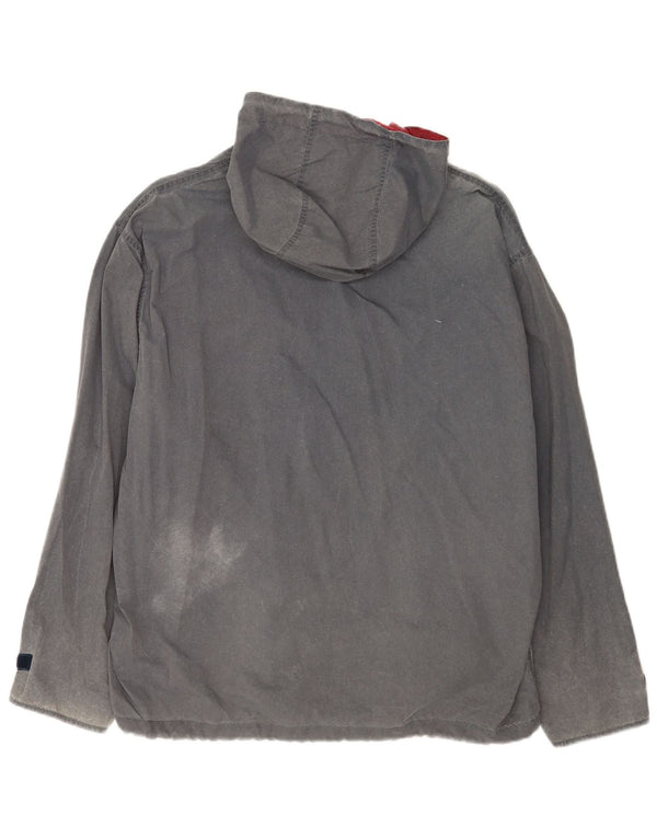 Think Pink muška vjetrovka s kapuljačom UK 48 4XL sivi poliester