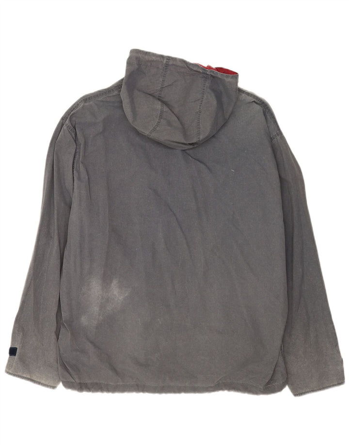 Think Pink muška vjetrovka s kapuljačom UK 48 4XL sivi poliester