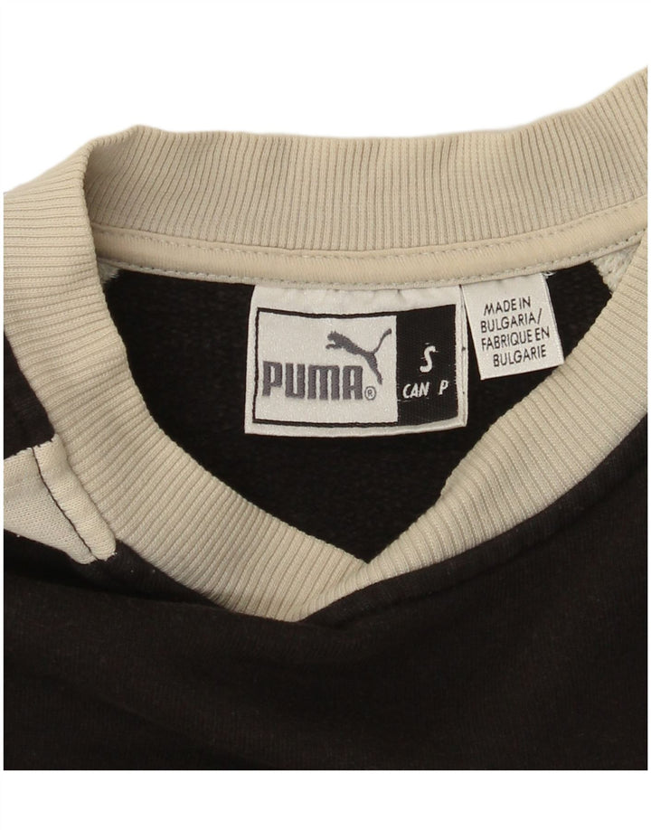 Puma muška majica s grafičkim motivima, mala crna boja