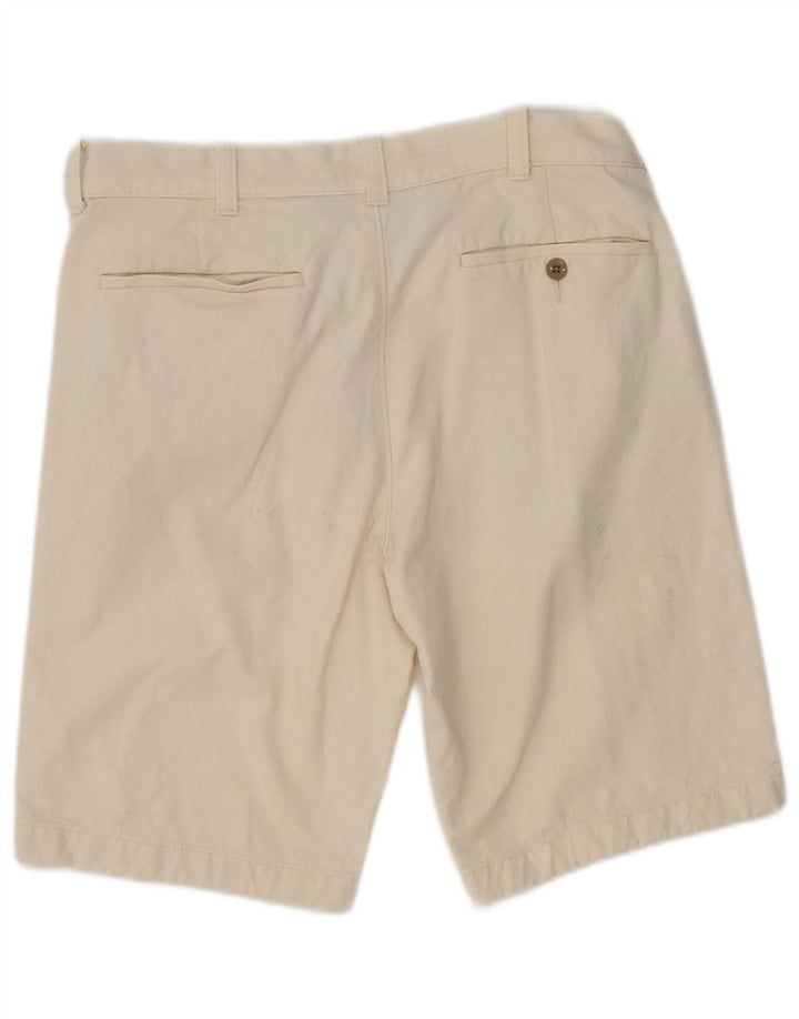 J. Crew muške kratke hlače Stanton Chino W31 srednje bijele boje pamuka