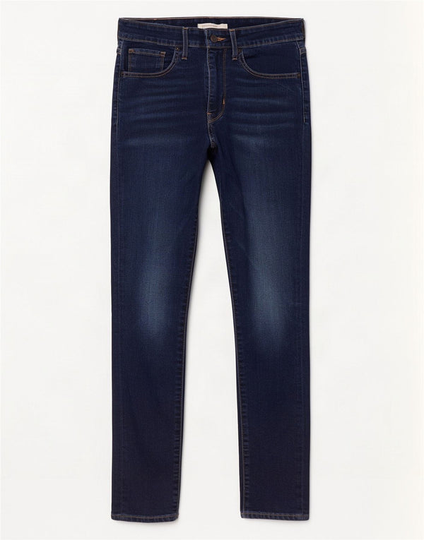 Levi's ženske uske traperice visokog struka 721 W27 L28 tamnoplavi pamuk