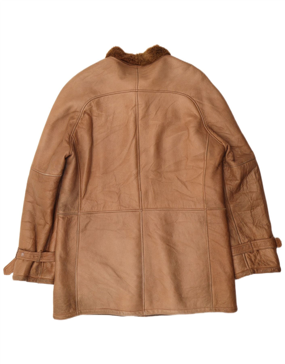 GIMO'S Mens Sherpa Jacket IT 52 Large Brown