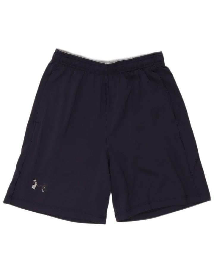 Under Armour muške sportske kratke hlače Heat Gear Medium tamnoplavi poliester