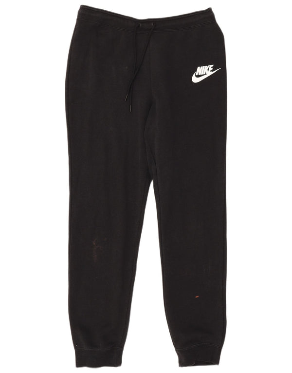 Nike Ženska trenirka Hlače Joggers UK 14 Veliki crni pamuk