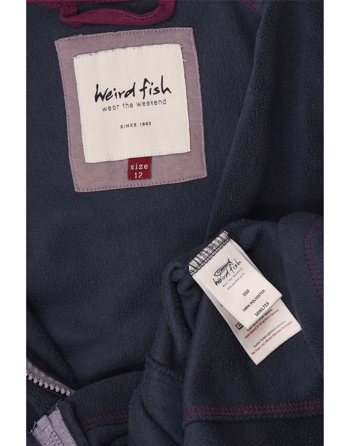 Weird Fish Ženska jakna od flisa UK 12 Medium tamnoplavi poliester