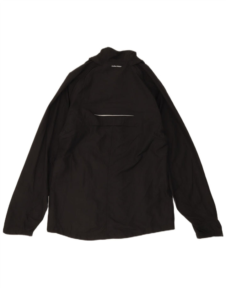 ADIDAS Mens Clima Proof Tracksuit Top Jacket Small Black Polyester