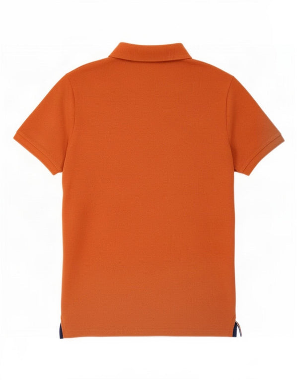 Superdry muška grafička polo majica velika narančasta pamuk