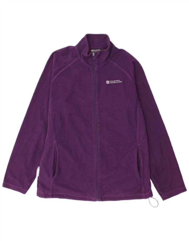 Mountain Warehouse Ženska jakna od flisa UK 12 srednje ljubičasta poliester