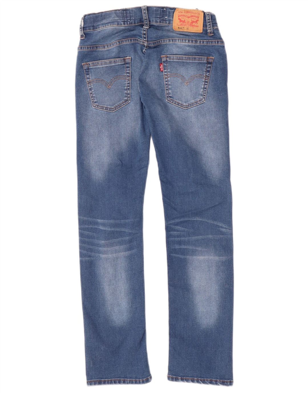 Levi's Boys 511 uske traperice 9-10 godina W24 L27 plavi pamuk