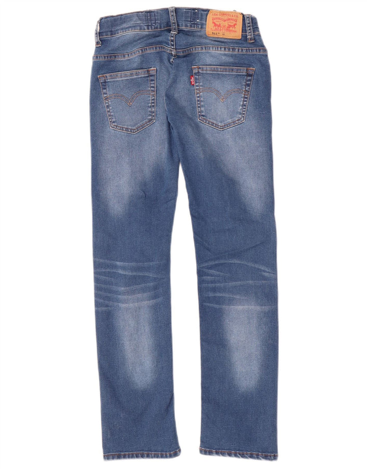 Levi's Boys 511 uske traperice 9-10 godina W24 L27 plavi pamuk