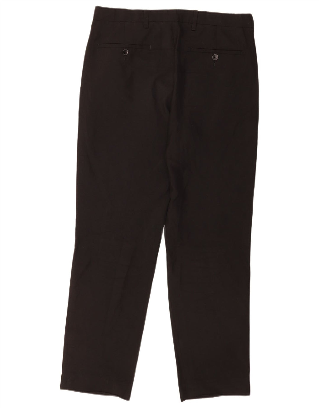 Marks & Spencer muške chino hlače standardnog kroja W32 L31 crni poliester