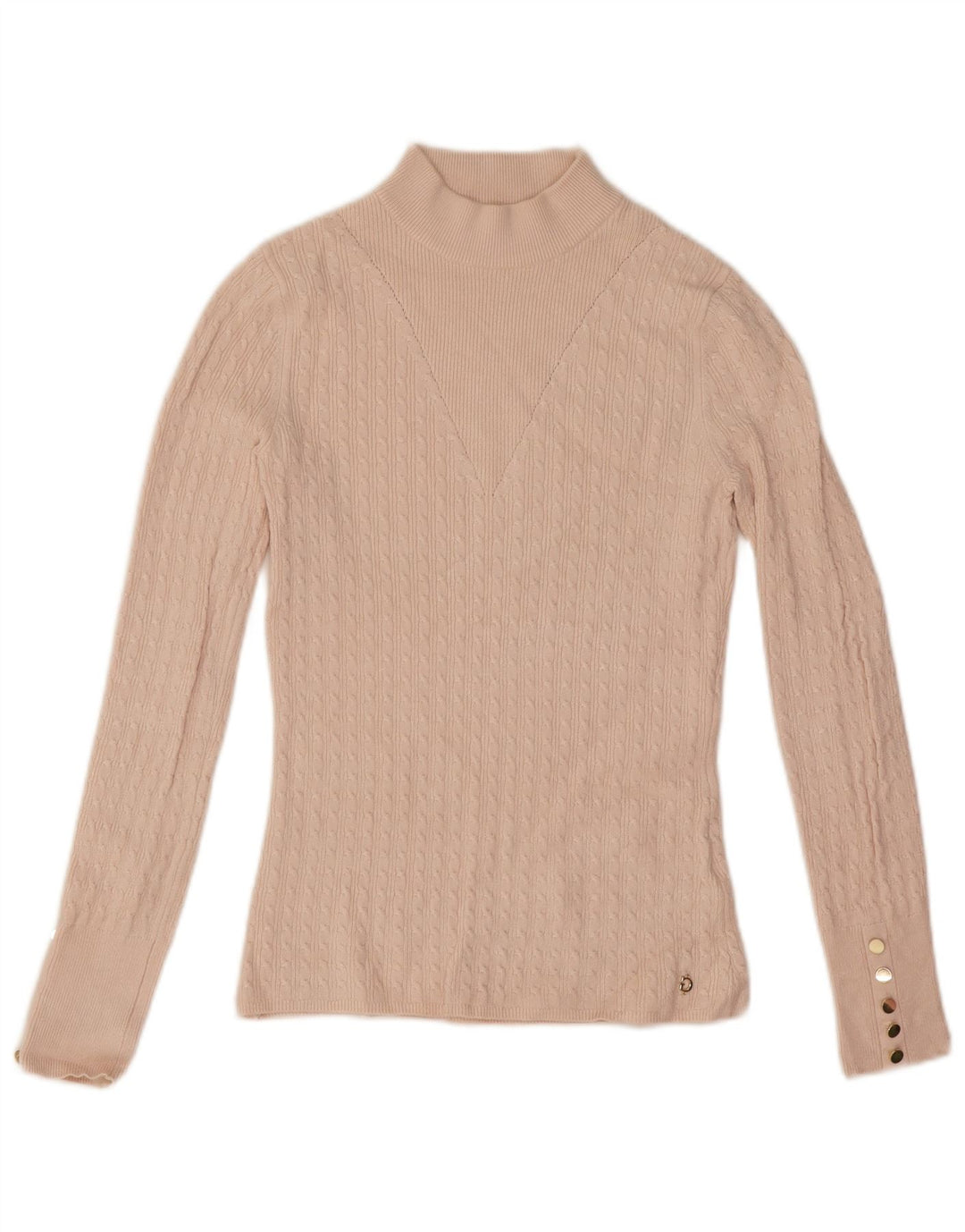 Guess ženski džemper s kornjačičastim ovratnikom UK 6 XS ružičasta