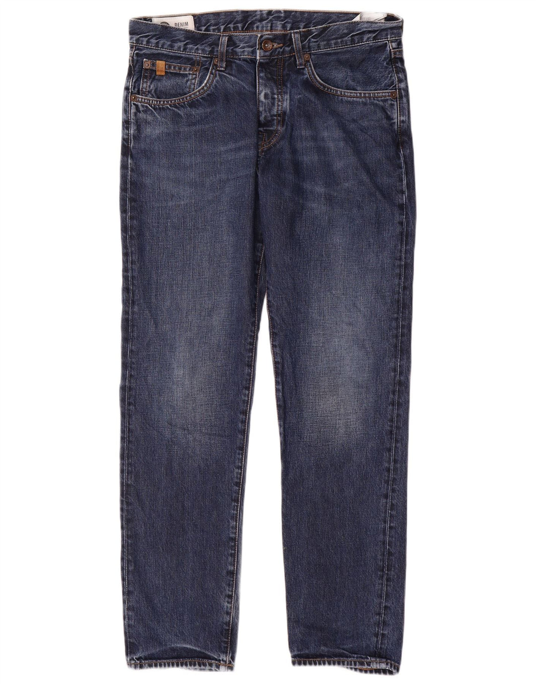 Ben Sherman muške uske traperice W30 L30 plavi pamuk