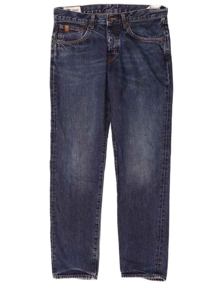 Ben Sherman muške uske traperice W30 L30 plavi pamuk