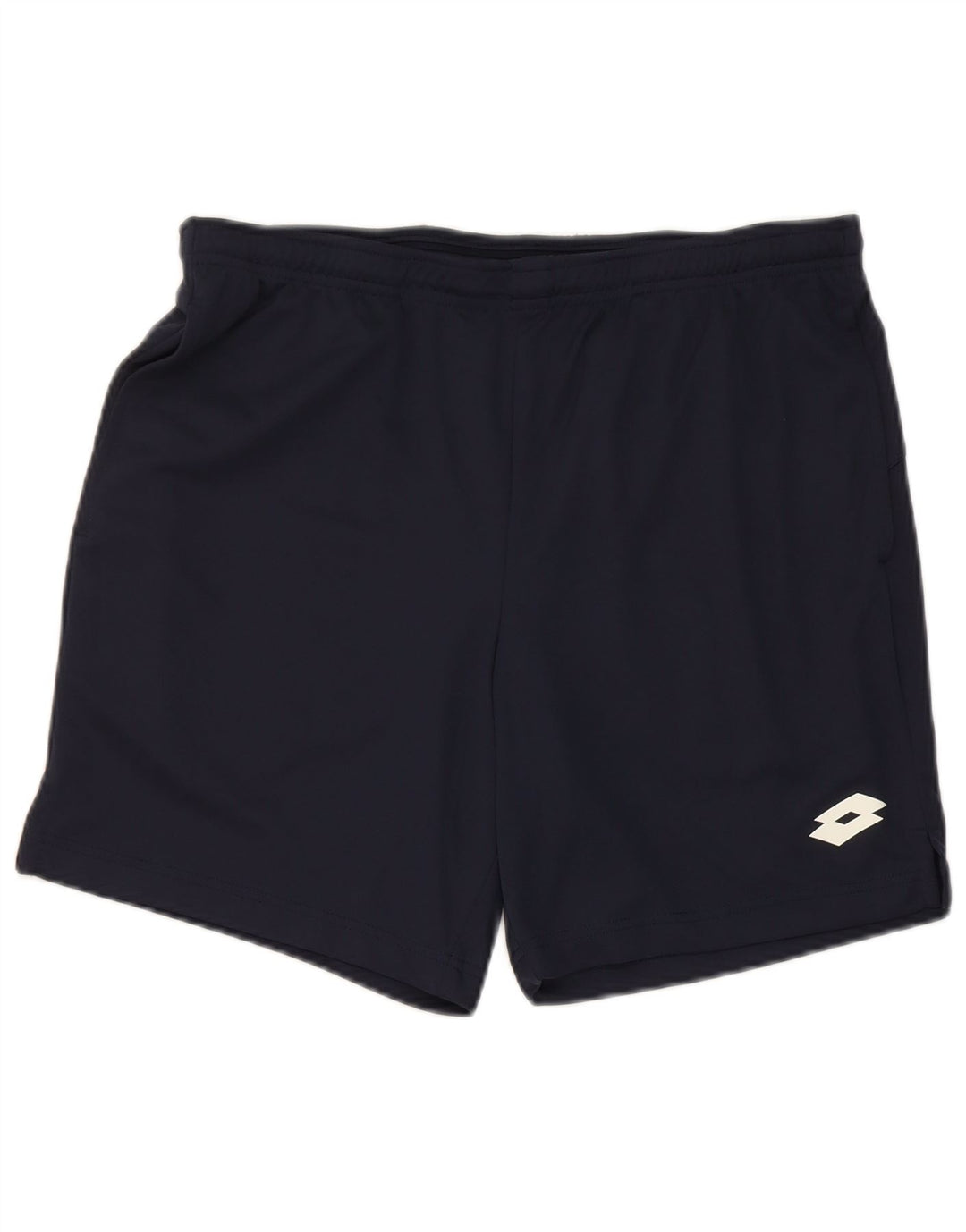 Lotto Mens Sport Shorts Large Navy Blue Polyester