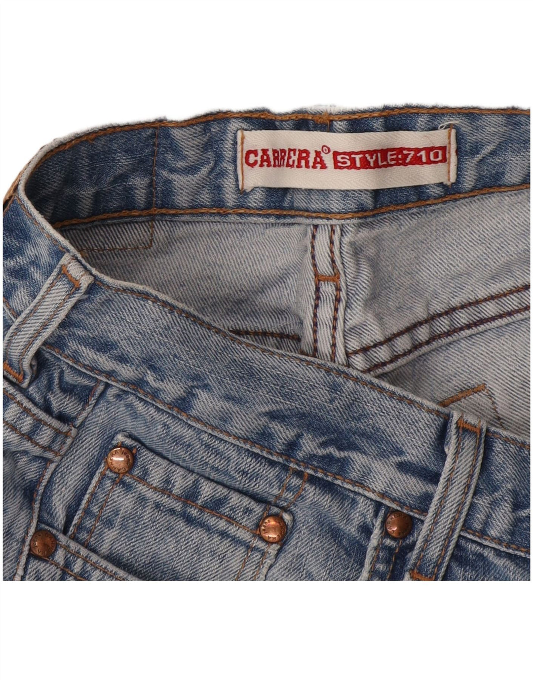 Carrera ženske 710 skraćene traperice W28 L24 plave