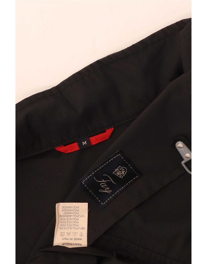 Fay Mens Utility Jacket UK 38 Srednji crni poliamid