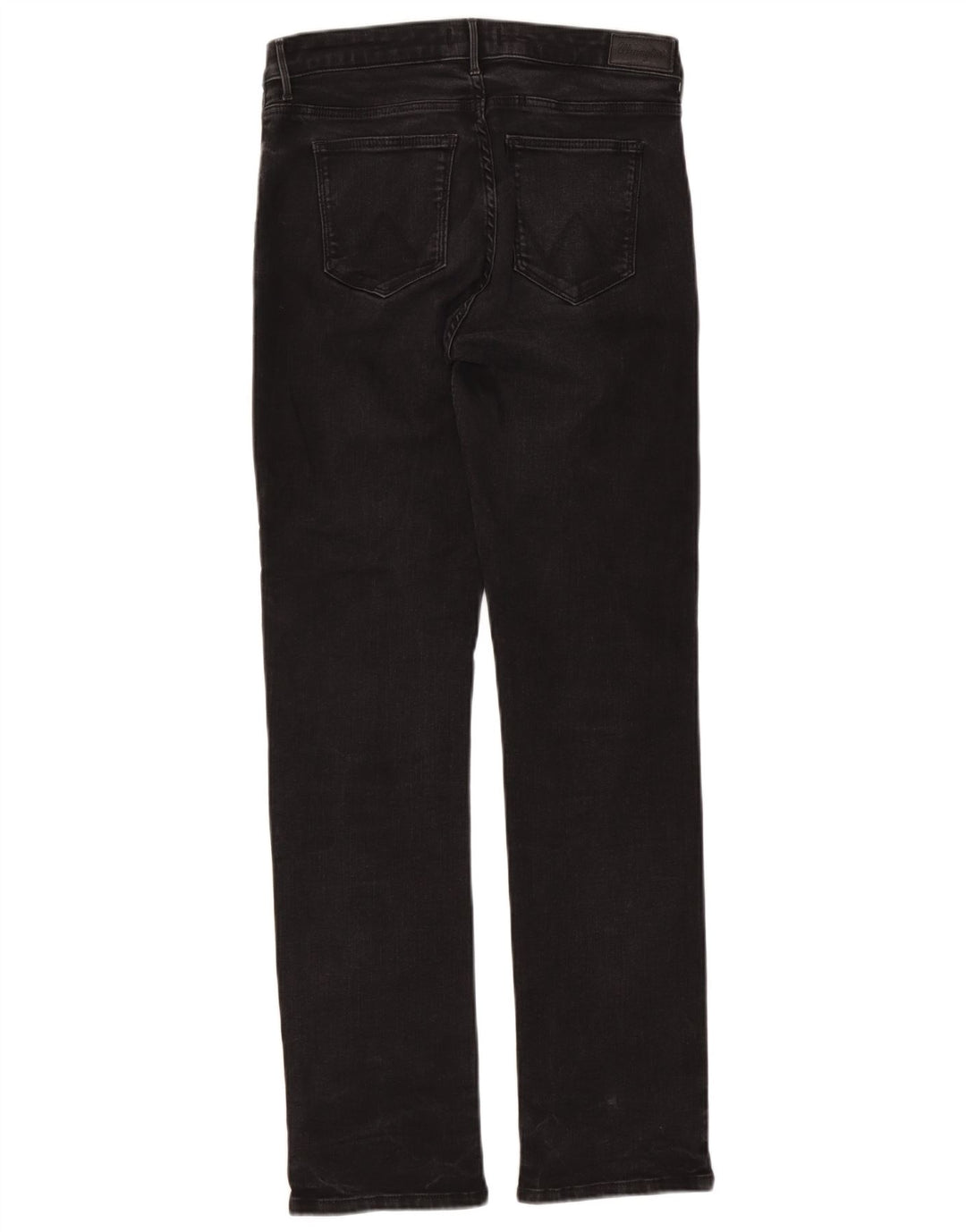 Wrangler ženske ravne traperice W32 L32 crni pamuk
