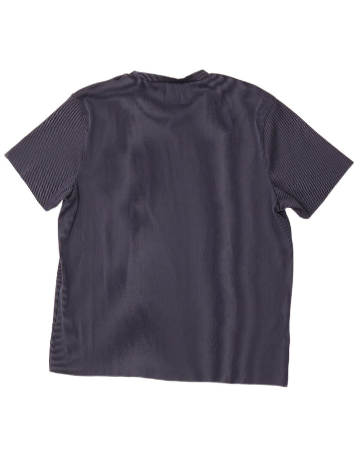 Jack & Jones muška majica kratkih rukava 2XL tamnoplavi poliester na pruge