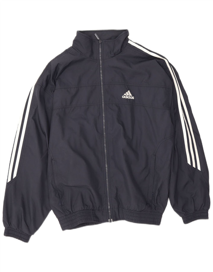Adidas muška trenirka gornja jakna UK 38/40 srednje tamnoplava poliester