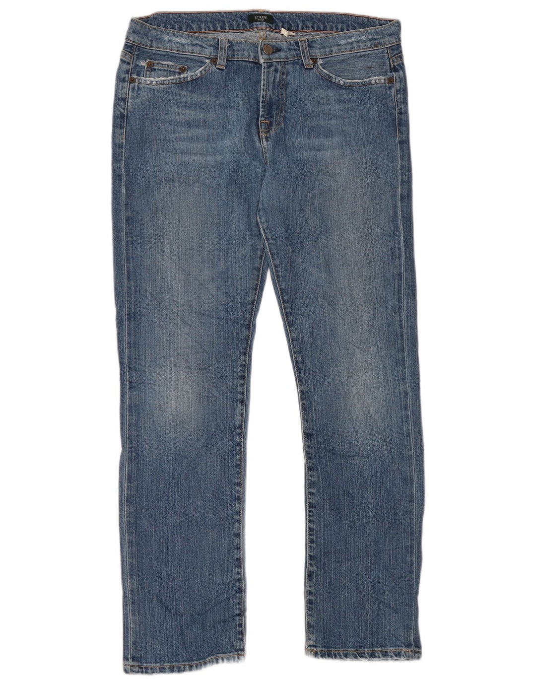 J. CREW Ženske ravne traperice US 10 Large W34 L29 Plave