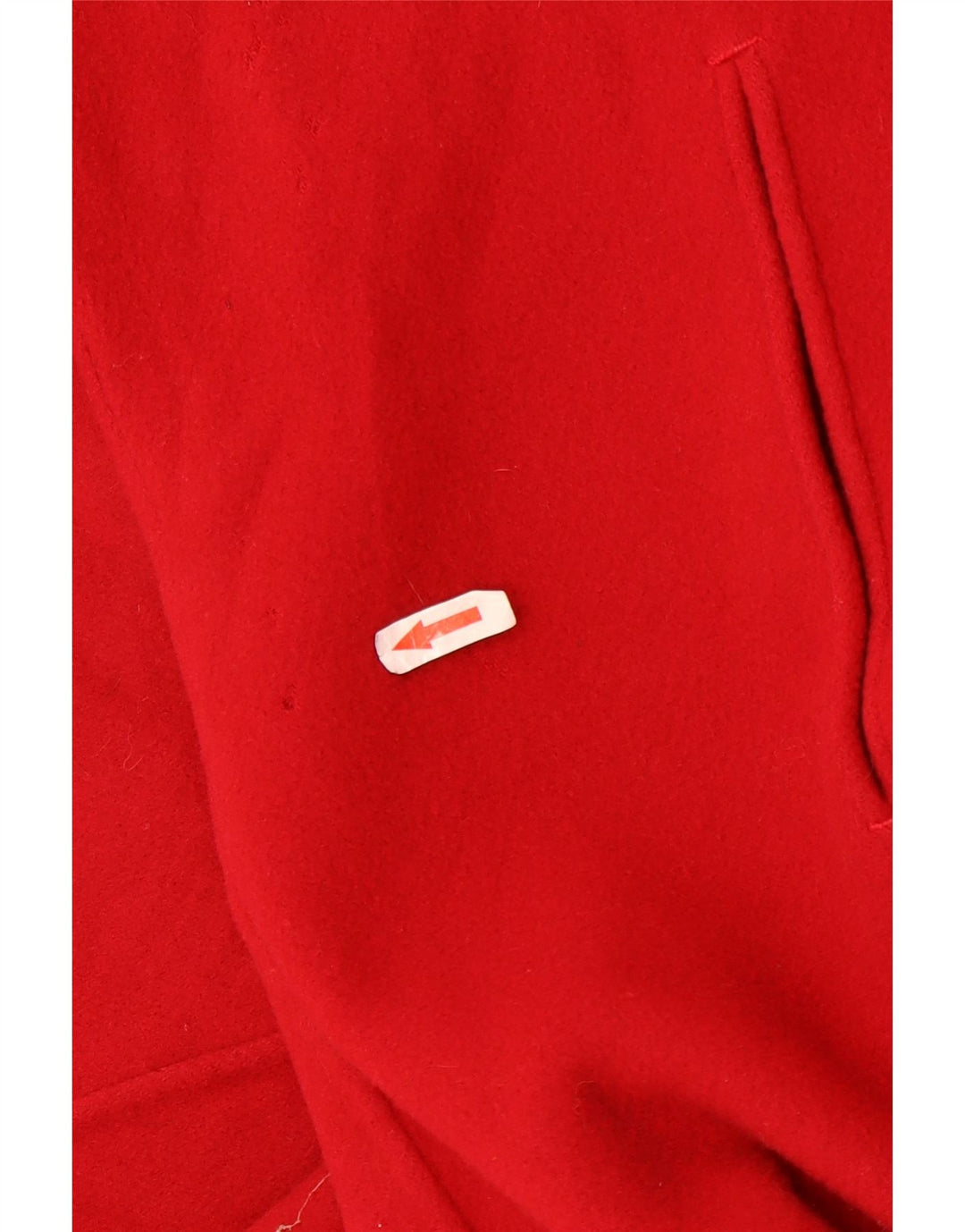 Vintage ženski kaput UK 22 3XL crveni