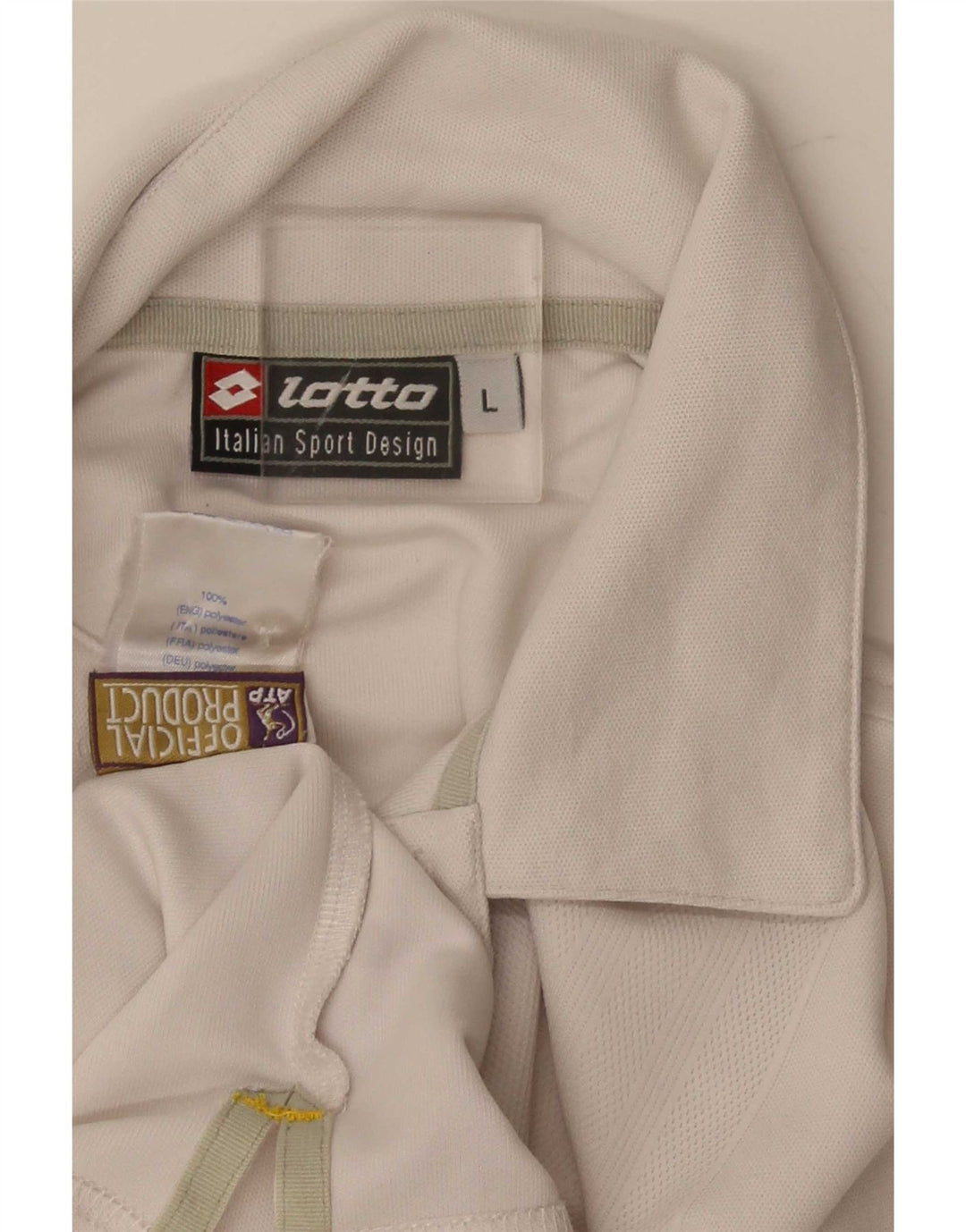 Lotto muška polo majica velika bijela poliester
