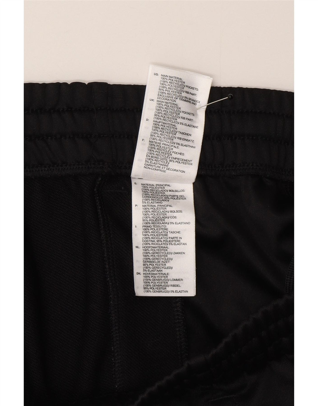 Adidas muške trenirke hlače joggers 2XL crni poliester