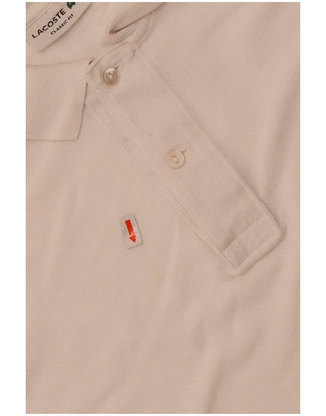 Lacoste muška klasična polo majica veličine 5 velika bijela