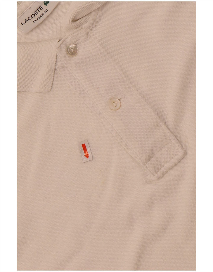 Lacoste muška klasična polo majica veličine 5 velika bijela