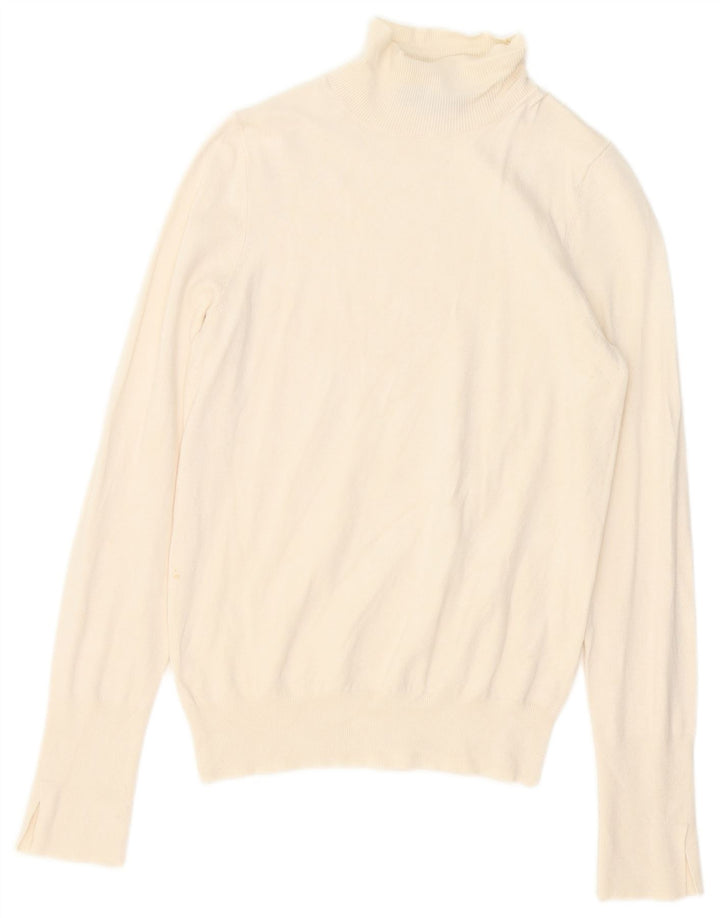 Zara ženski džemper s kornjačičastim ovratnikom UK 10 Small Beige