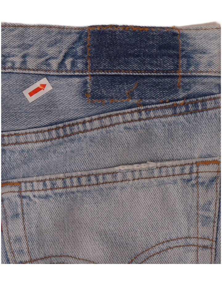 LEVI'S muške ravne traperice W34 L29 plavi pamuk