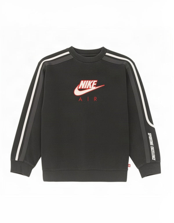 Nike Boys Graphic Sweatshirt Džemper 12-13 godina veliki crni pamuk