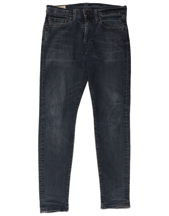 LEVI'S muške uske traperice W31 L32 Plava nova vuna