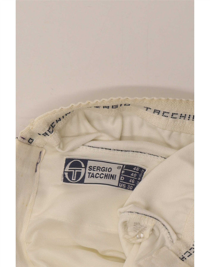 Sergio Tacchini ženske ležerne kratke hlače IT 46 Large W32 Bijela boja