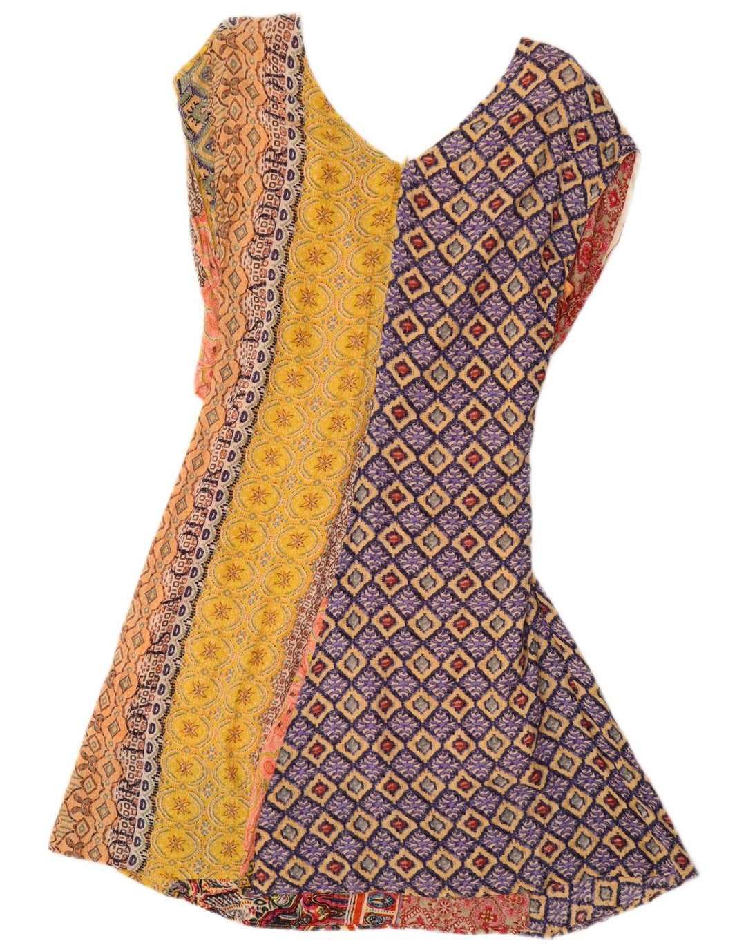Desigual ženska haljina A-kroja EU 44 XL Višebojna geometrijska