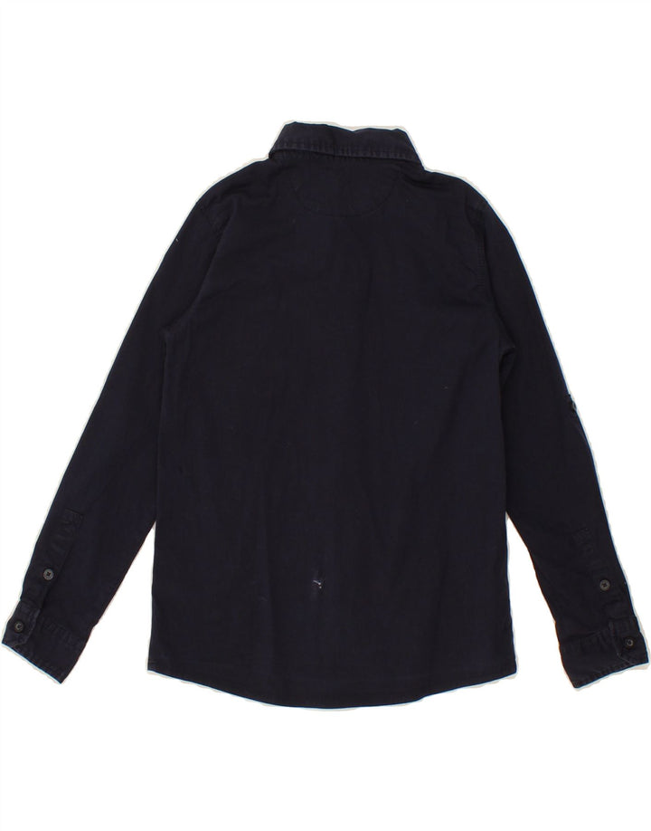 GUESS Boys Shirt 5-6 Years Navy Blue Vintage Guess and Second-Hand Guess from Messina Hembry 