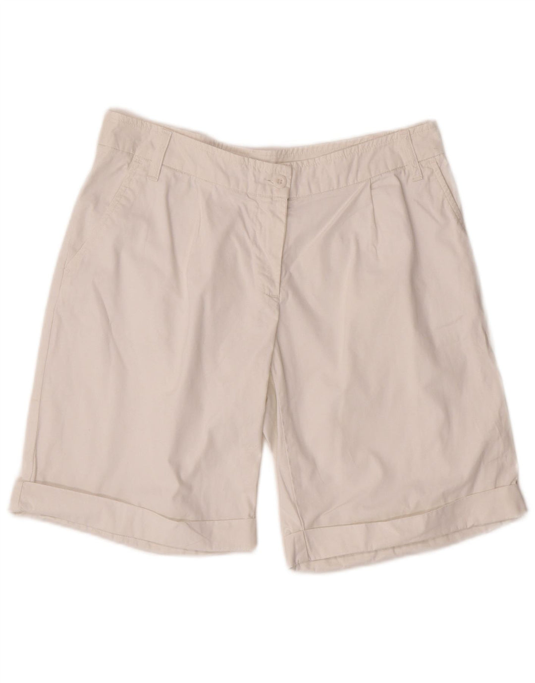 Fred Perry ženske kratke chino hlače IT 44 srednje W30 bijeli pamuk