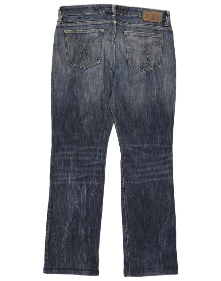 Calvin Klein muške ravne traperice W34 L31 tamnoplave