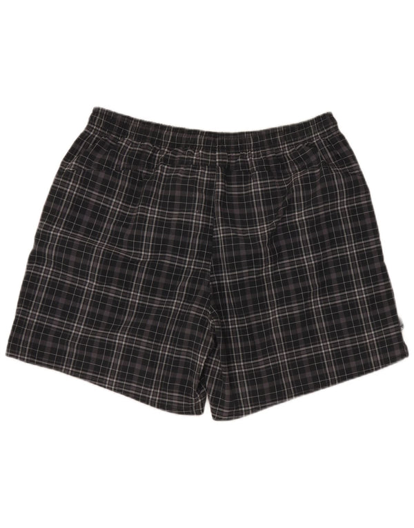 ADIDAS muške kratke hlače za kupanje, veliki crni karirani poliester