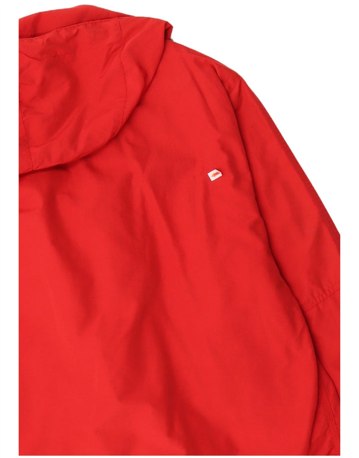 JET SET Muška vjetrovka s kapuljačom UK 42 XL Red Colourblock