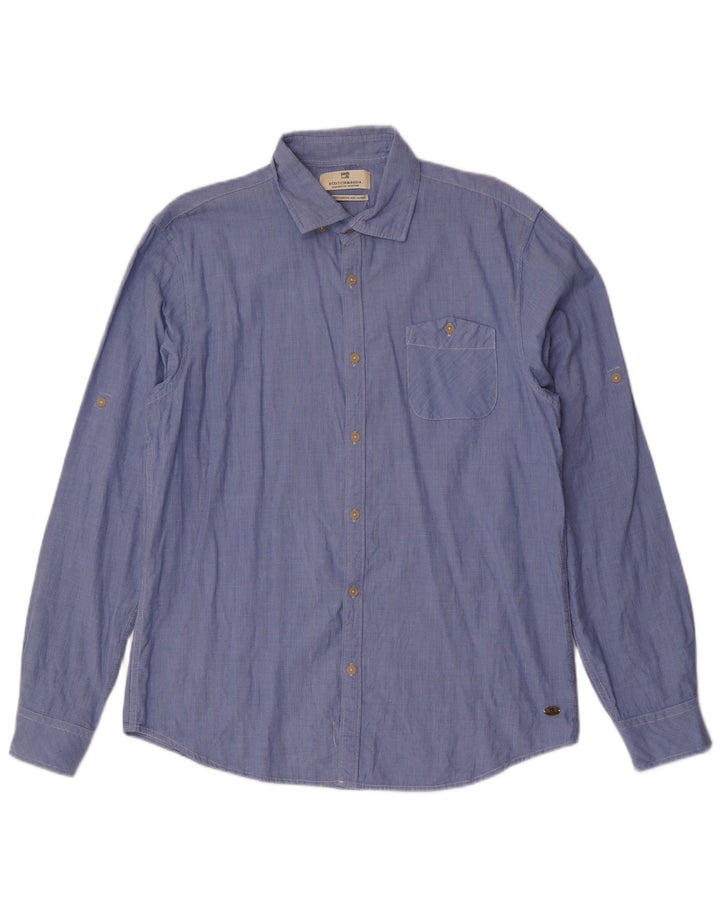 Scotch & Soda muška košulja XL plavi pamuk