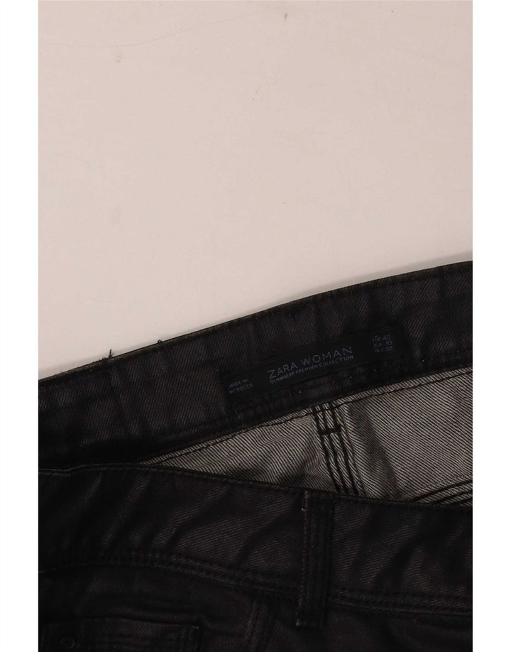 Zara ženske uske traperice EU 42 Large W32 L30 crne