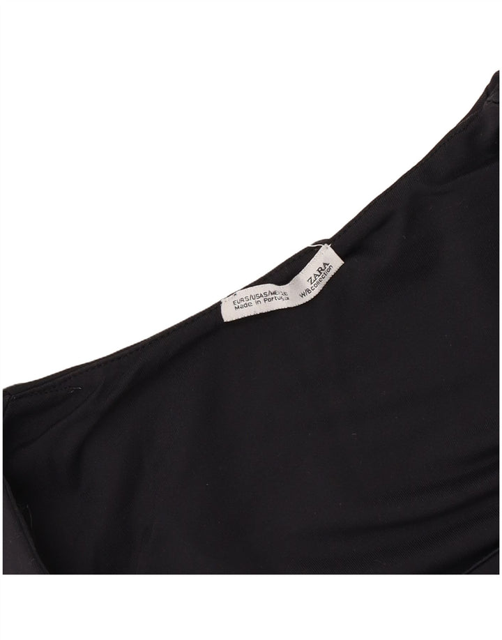 Zara ženski prsluk UK 8 Small Black